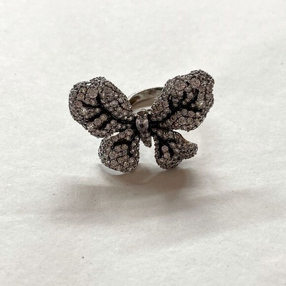 CZ Butterfly Ring - Picture 1 of 16